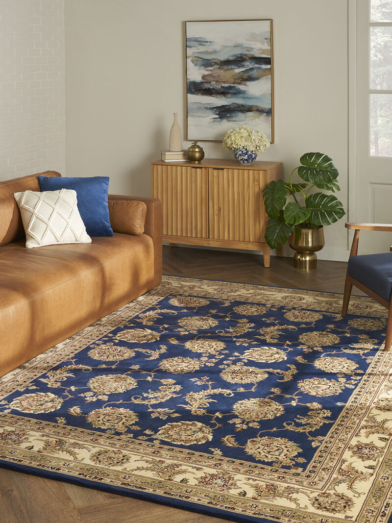 Nourison 2000 2022 Navy 7'9" x 9'9" Rug