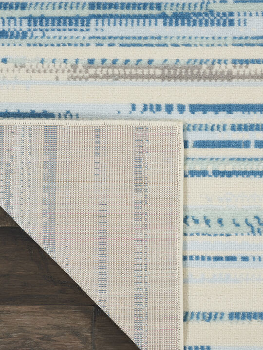 Jubilant JUB04 Blue 7'10" x 9'10" Rug