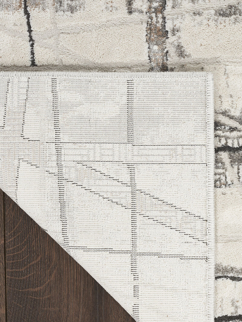 Desire DSR03 Gray/Silver 3'11" x 5'11" Rug