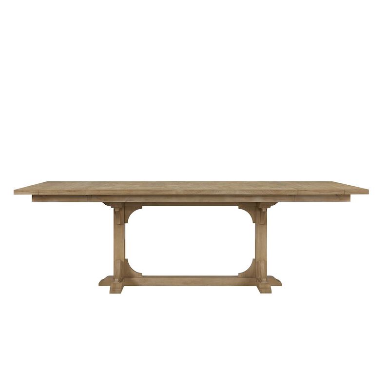 Magnolia Counter Height Trestle Table - Cashew image number 1