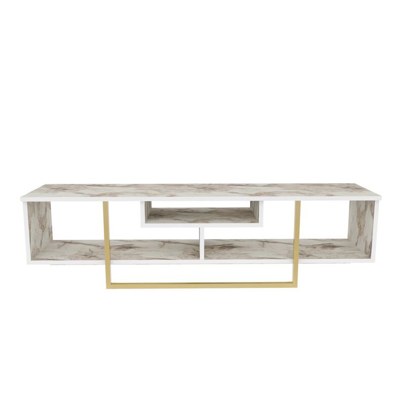 Decorotika Asal 59 Tv Stand - Ephesus Gold
