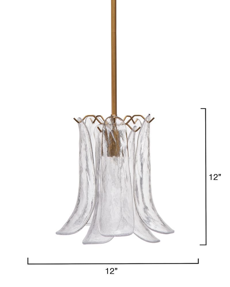 Cala 1-Light Glass Pendant