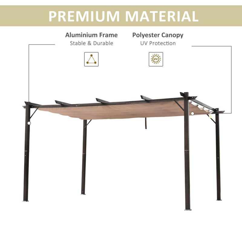 Hivvago 10x10 Patio Gazebo with Curtains & Ventilated Roof image number 4