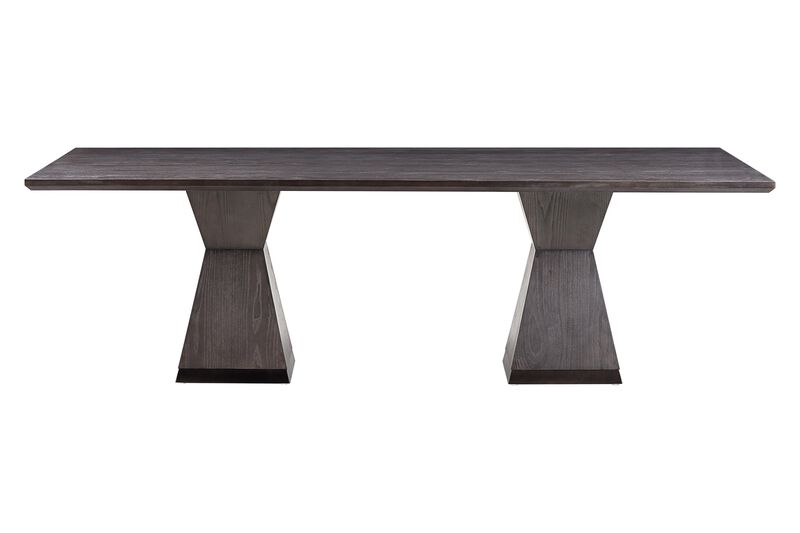 Nolan Wood Rectangular Dining Table.