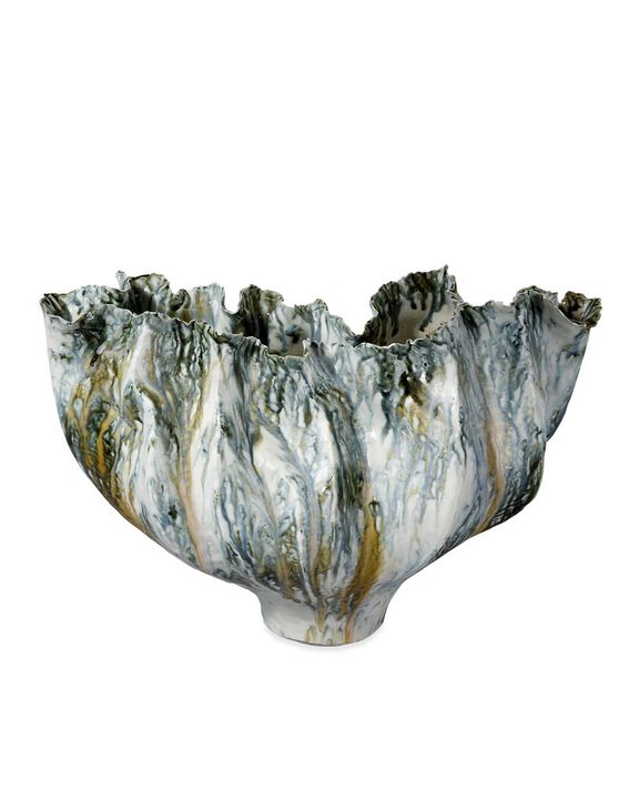 Beluga Ceramic Decorative Vase