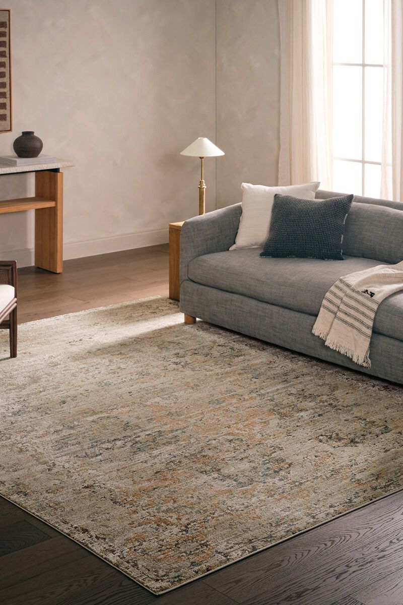 Patterned Silence Eliora Brown Rice 8'6" x 12' Rug image number 3