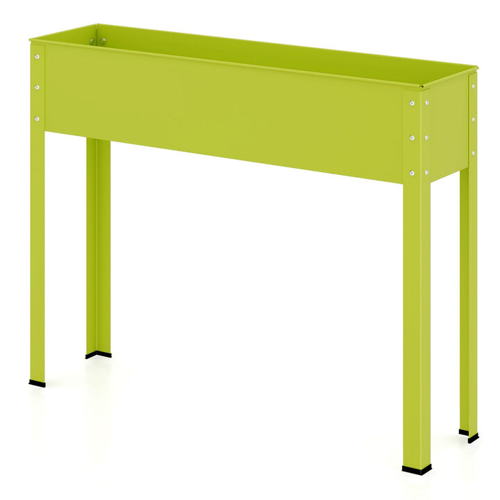 Metal Raised Garden Bed with Legs for Elevated Planting and Gardening