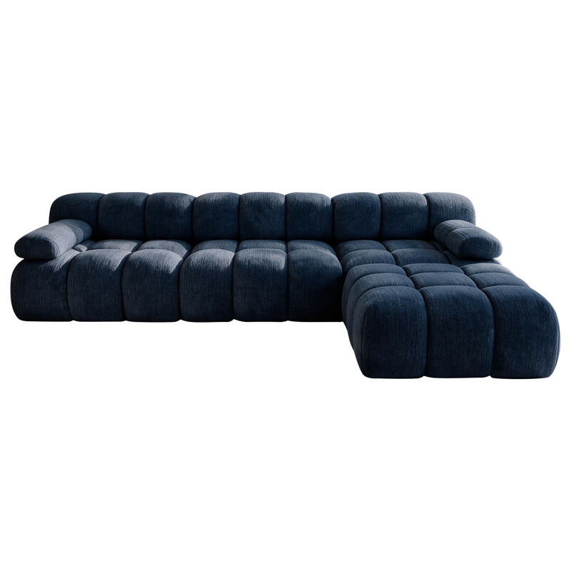 Frelf 118.2" Chenille Modular L-Shaped Sectional Sofa image number 0