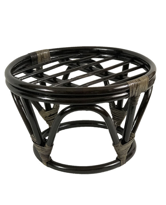 Rattan Ottoman Frame Only - Stain