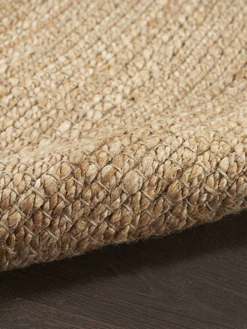 Natural Jute NJT01 Natural 3' x 5' Rug