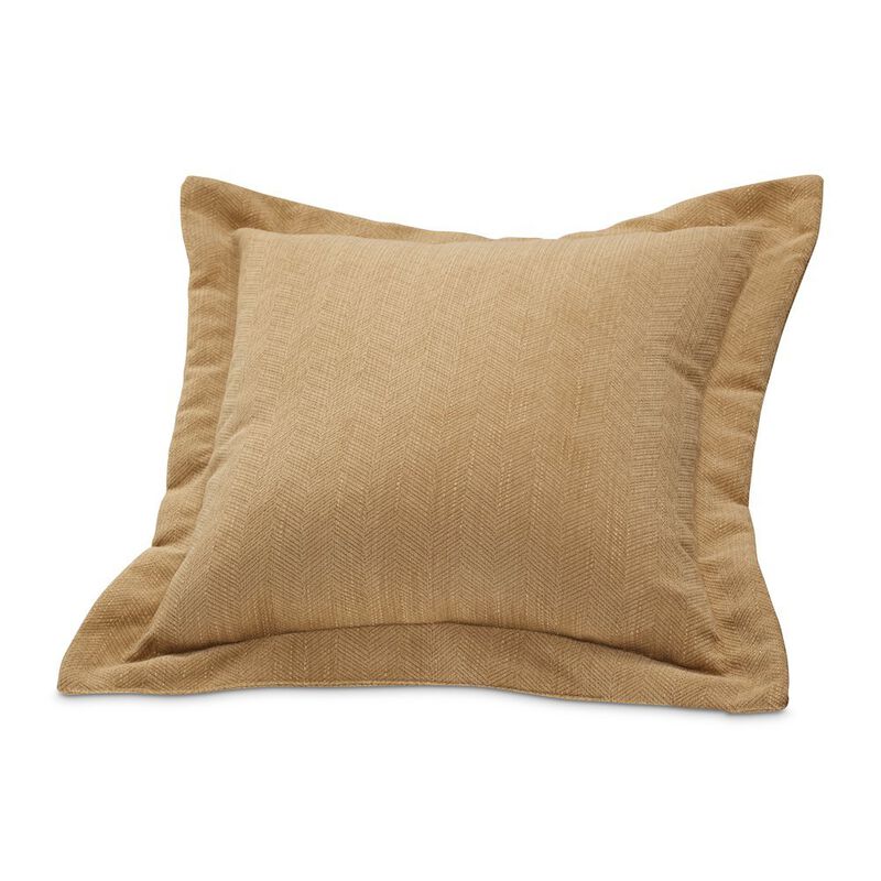 Michael Amini Explorer Union 25 Square Throw Pillow, Set of 2 - Camel
