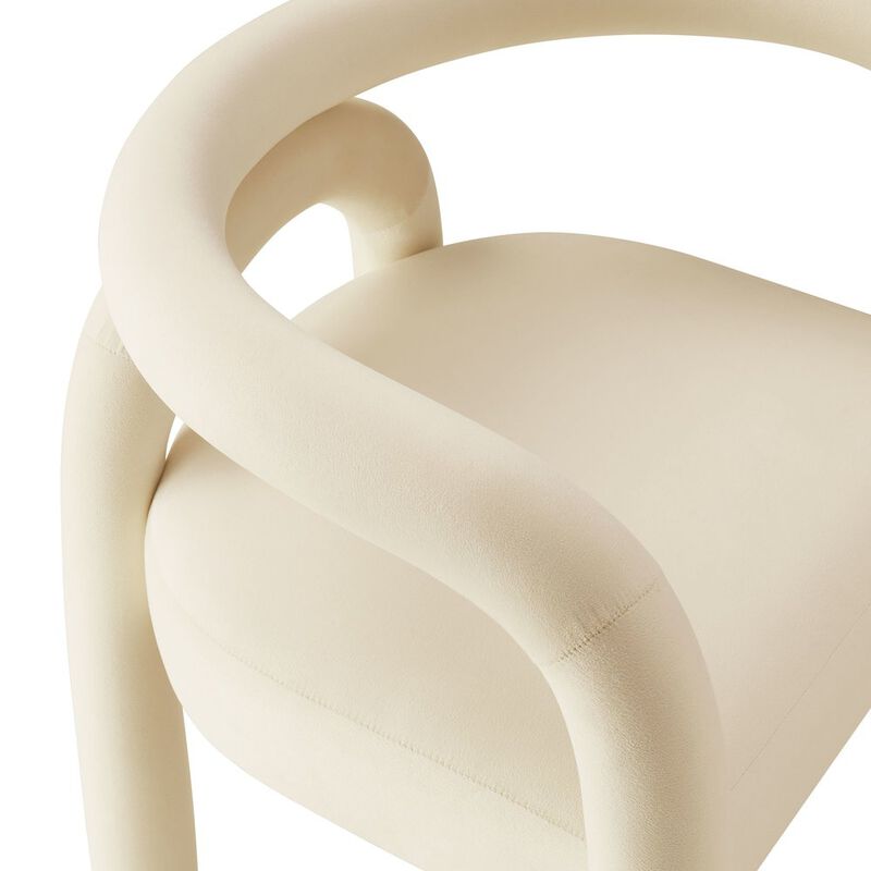 Astrid Performance Velvet Dining Chair image number 6