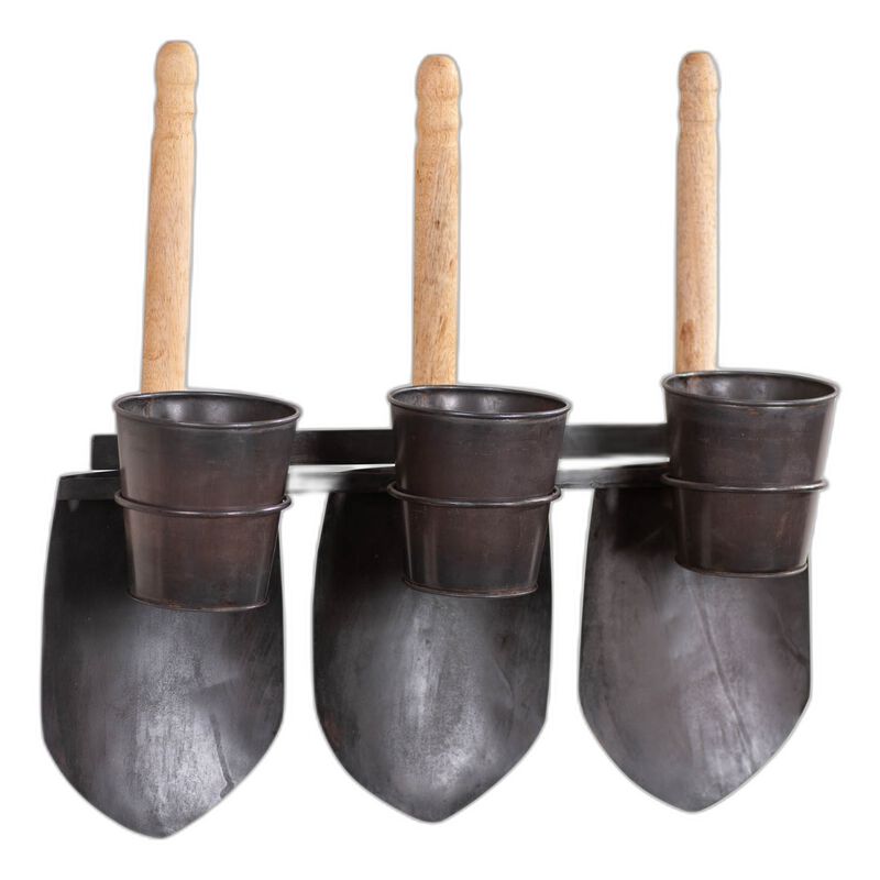 Irvins Country Tinware Garden Tool Flower Rack image number 0