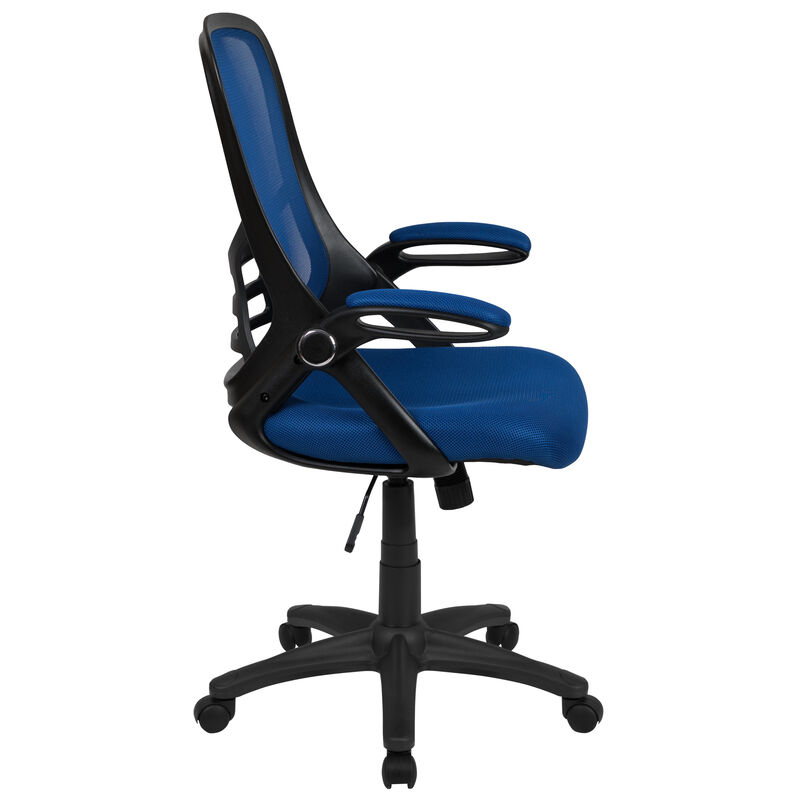 Porter High Back   Mesh Ergonomic Swivel Office Chair with Frame and Flip-up Arms image number 7