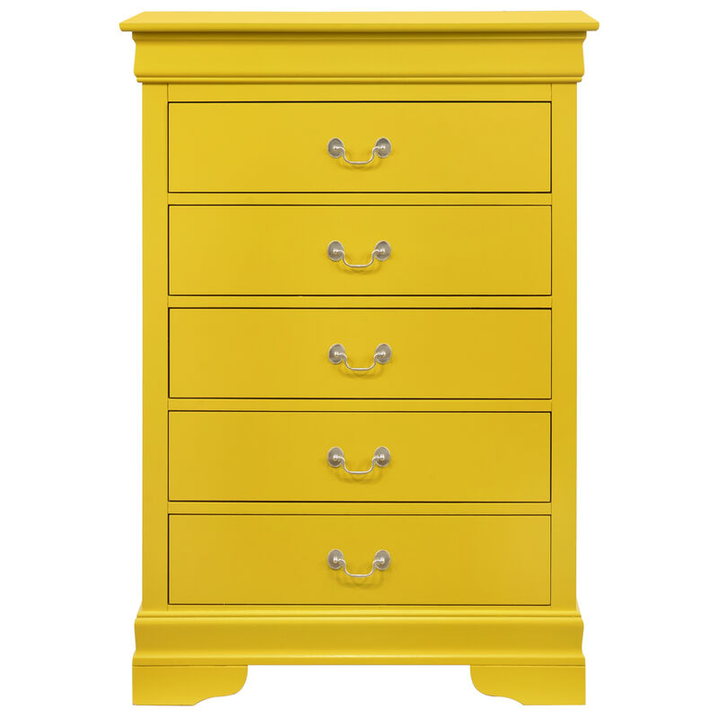 Louis Philippe G3102-CH Chest, Yellow