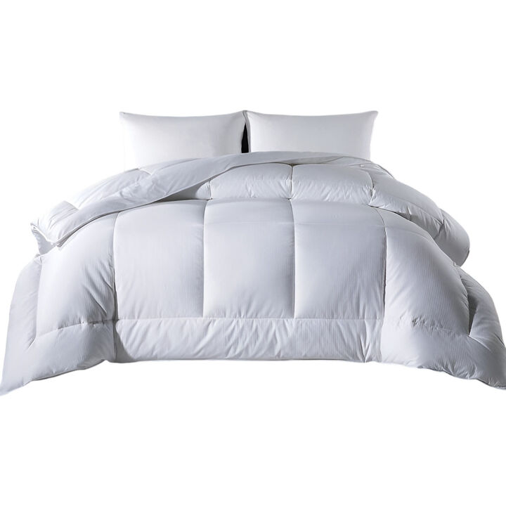 Reversible Soft Down Alternative Comforter – All Seasons Hypoallergenic Polyester