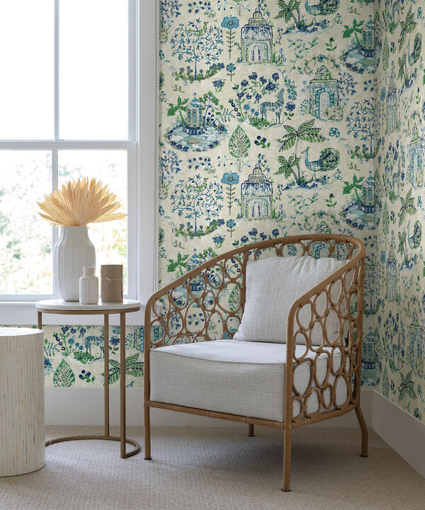 Parc Sapphire Garden Dreams Wallpaper
