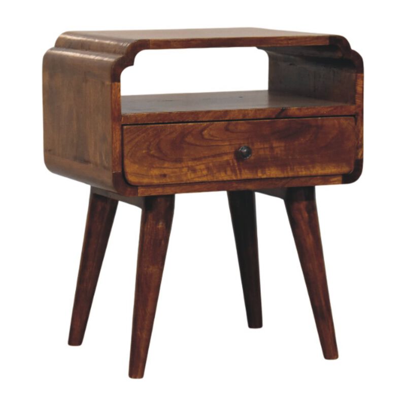 Artisan Furniture Solid Wood Newton Chestnut Nightstand