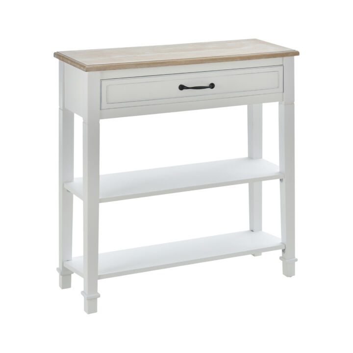 Rustic Wooden Console Table &ndash; Durable and Decorative Center Table for Living Room