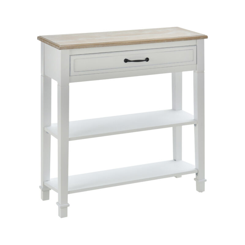 Rustic Wooden Console Table &ndash; Durable and Decorative Center Table for Living Room