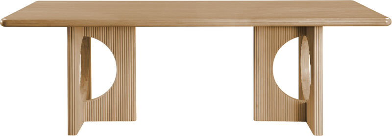 Meridian Furniture Rivas Natural Oak Dining Table image number 2