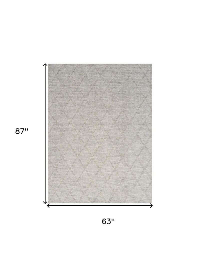 HomeRoots Wool Geometric Area Rug image number 3