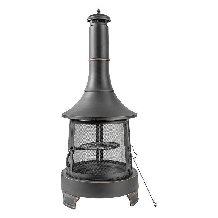 Deko Living Chimney Wood Burner Firepit