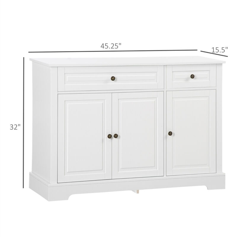 Freestanding Kitchen Storage Cabinet &ndash; Multi-Purpose Pantry Cupboard with Shelves image number 2
