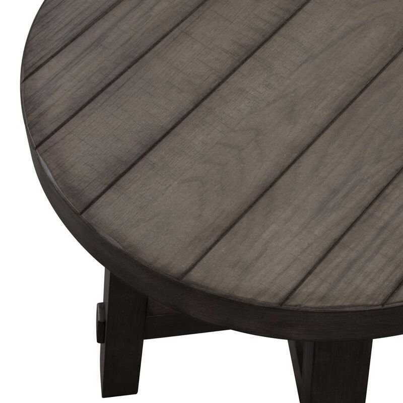 Liberty Furniture Splay Leg Round End Table image number 2