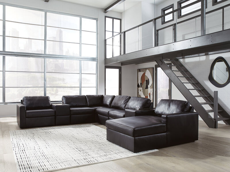 ModMax II 8-Piece Sectional with Chaise and Storage Consoles image number 1