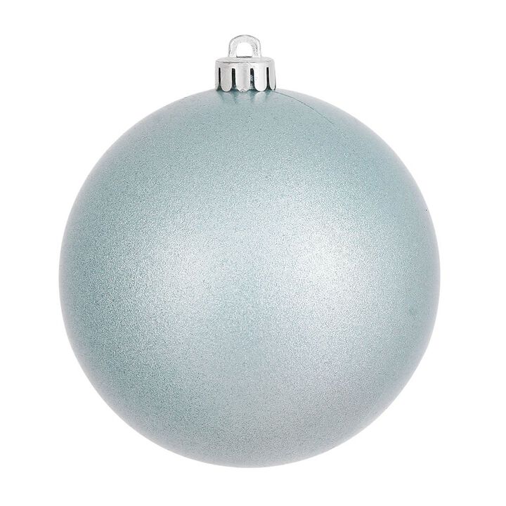 Vickerman 393550-4" Baby Blue Candy Ball Christmas Tree Ornament (6 pack) (N591032DCV)