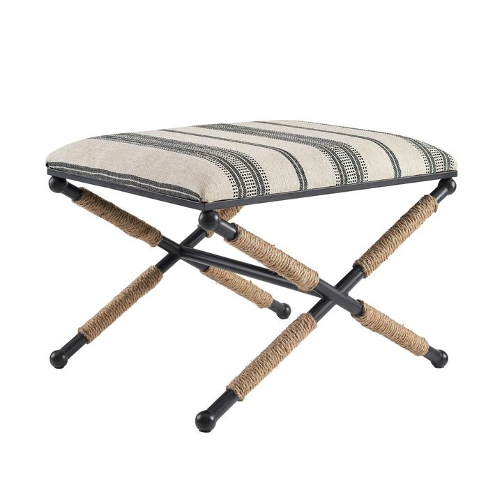 Linon Logue Campaign Ottoman
