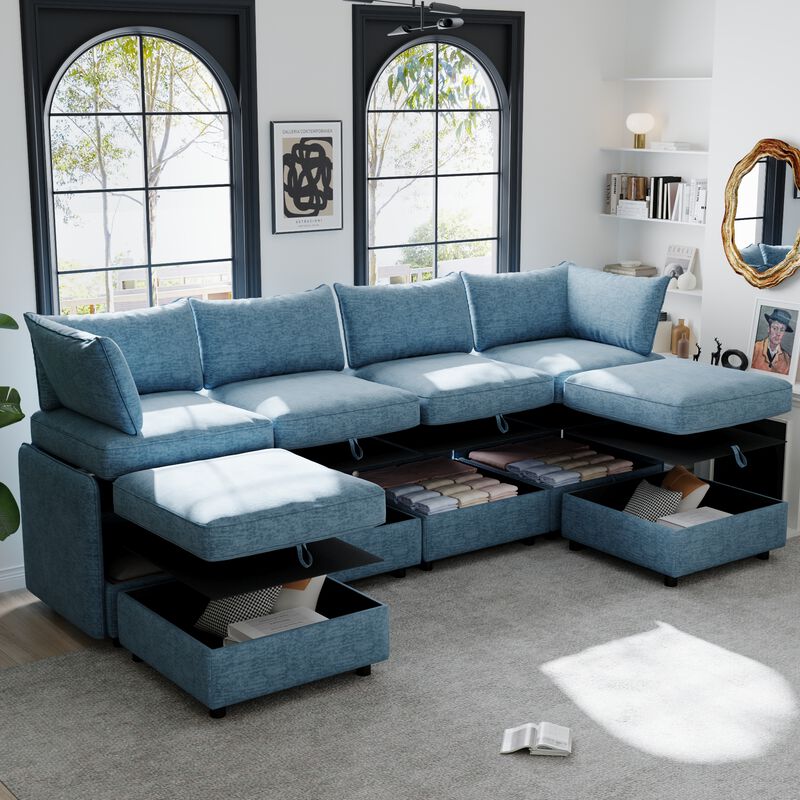 Vepwaf Modular Sectional Sofa image number 2