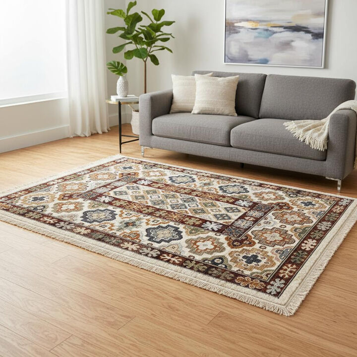 HomeRoots Oriental Area Rug