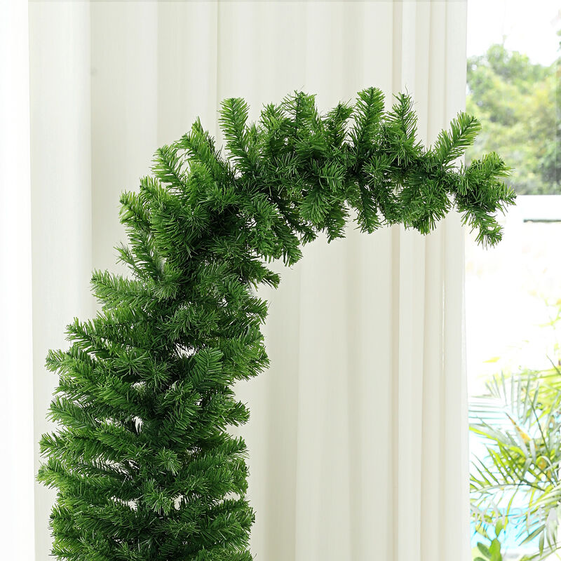 BreeBe 6 ft Whimsical Pencil Artificial Christmas Tree with 400 Branch Tips image number 6