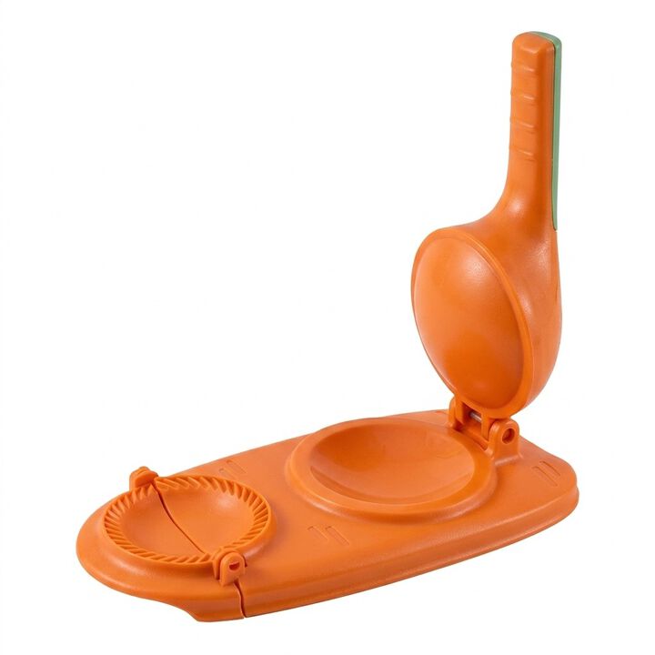 2-in-1 Manual Dough Press. Dumpling Empanada Pastries Maker