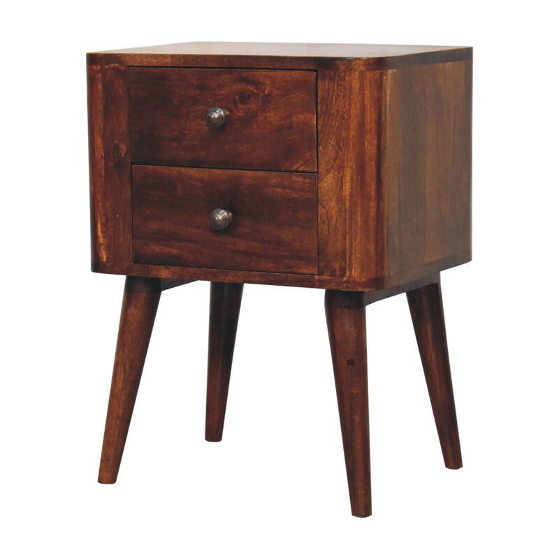 Artisan Furniture Solid Wood Bera Bedside