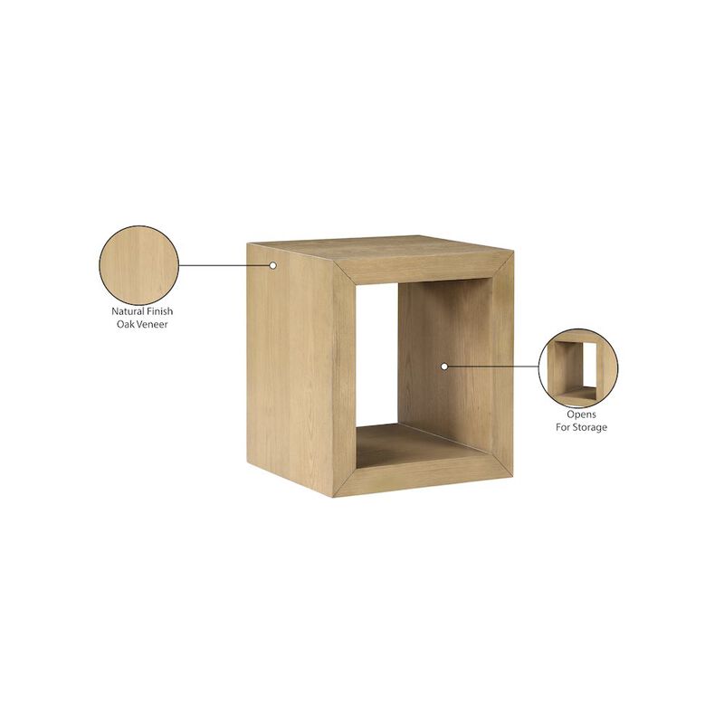 Meridian Furniture Alma Natural End Table