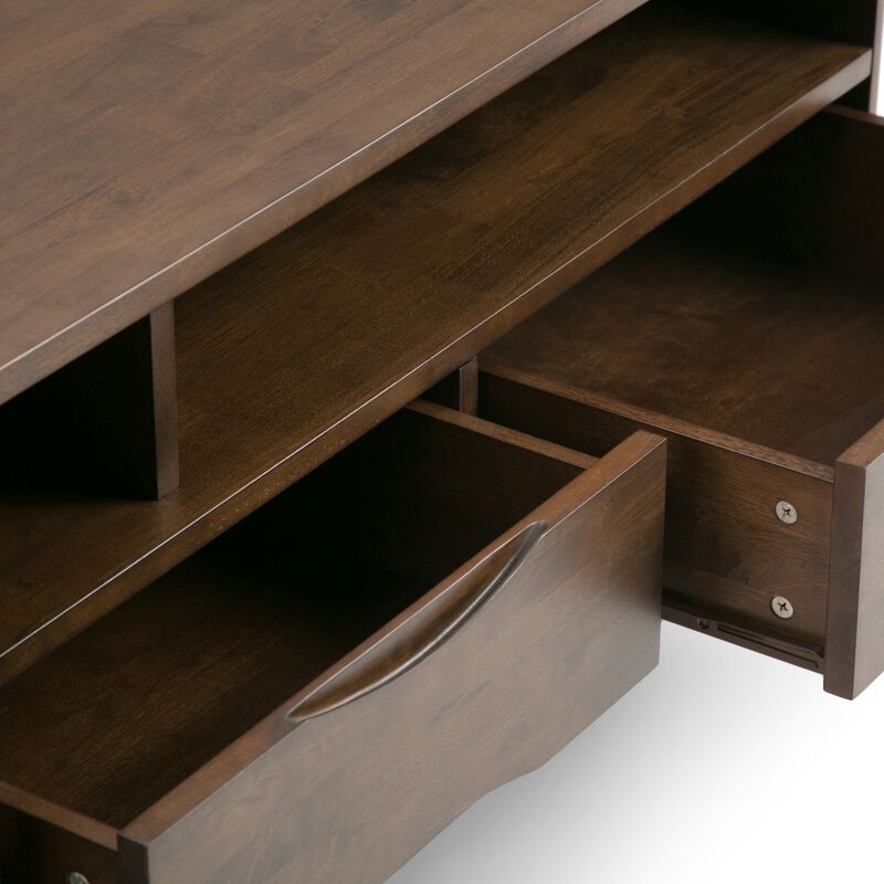 Lexdup Solid Wood TV Stand image number 3