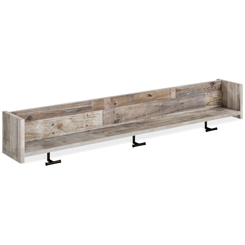 Neilsville Wall Rack with Shelf image number 0