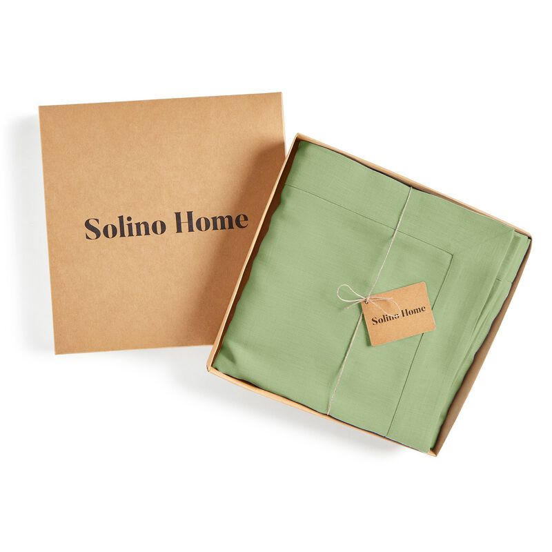 Christmas Linen Tablecloth - Fete, Solino Home