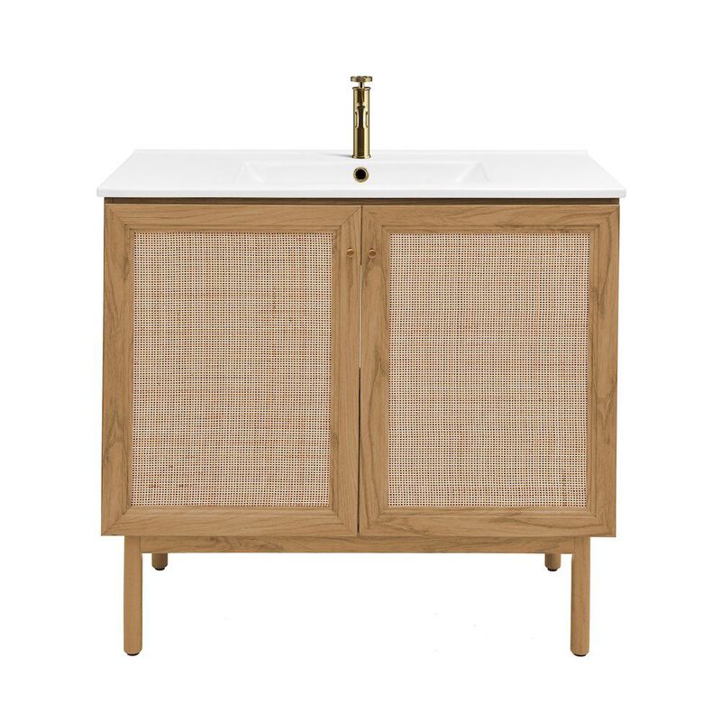 Classe 36" Freestanding Bathroom Vanity with Sink Top image number 0