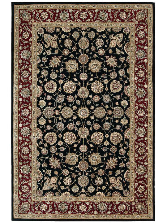 Nourison 2000 2017 Black 5'6" x 8'6" Rug