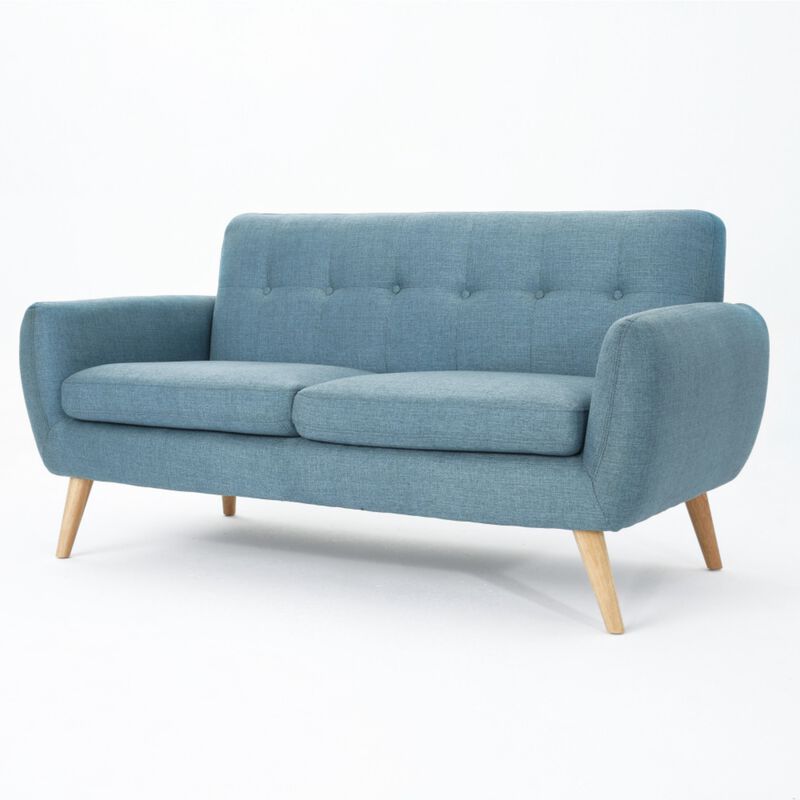 Lupusp Button Tufted Loveseat image number 3