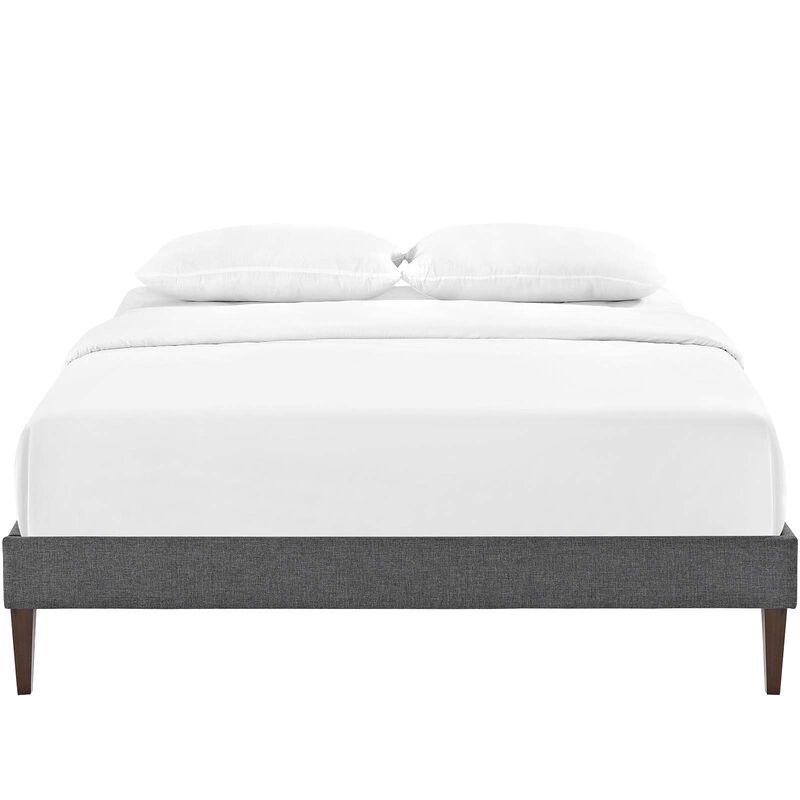 Modway - Tessie Full Fabric Bed Frame with Squared Tapered Legs image number 4