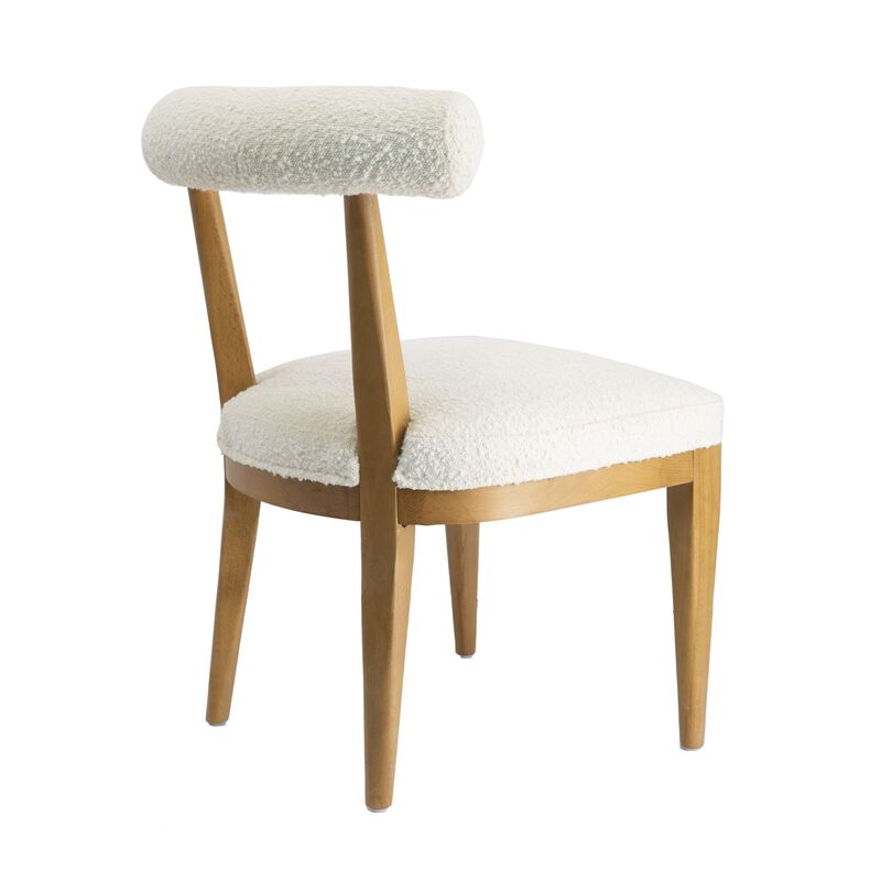 Palla Black Boucle Dining Chair image number 5