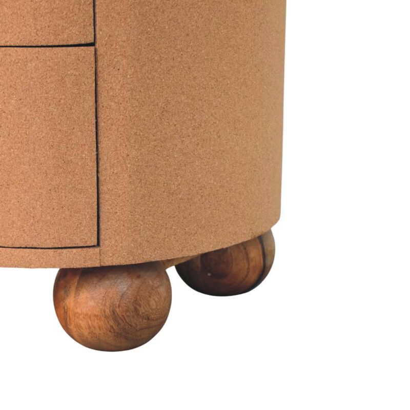 Artisan Furniture Solid Wood Maison Li&Atilde;&uml;ge 3 Storage Unit, Orange image number 6