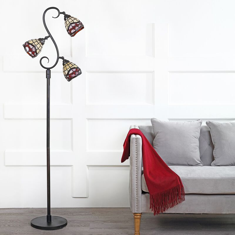 Walker Multi-Light LED Floor Lamp