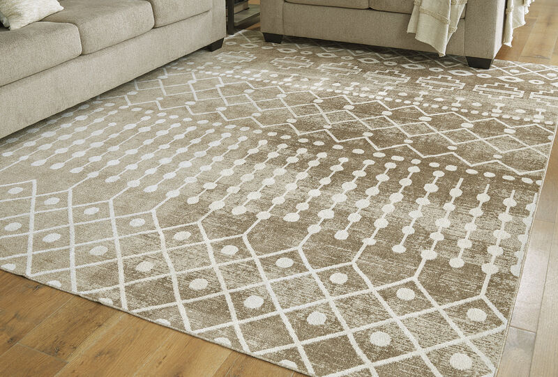 Bunchly 7'10" x 10'3" Washable Rug image number 1