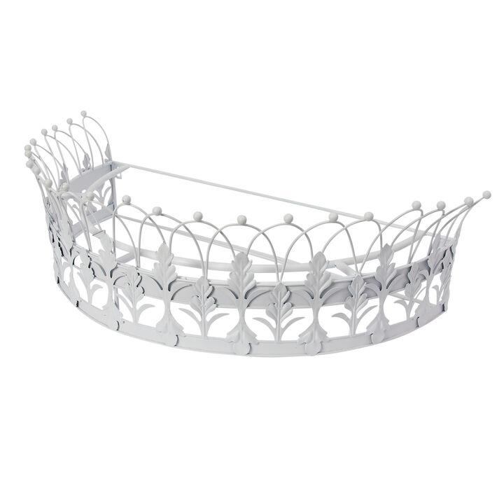 Decorative Metal Curtain or Canopy Crown
